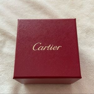 Authentic Cartier ring Box